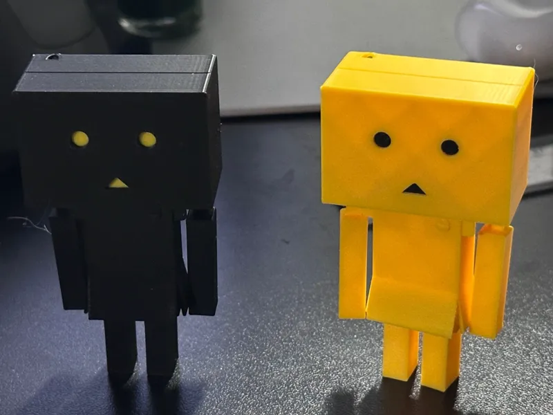 Print-in-Place Danbo Keychain