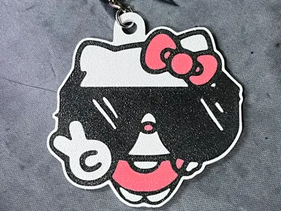 HELLO KITTY KEYCHAIN 
