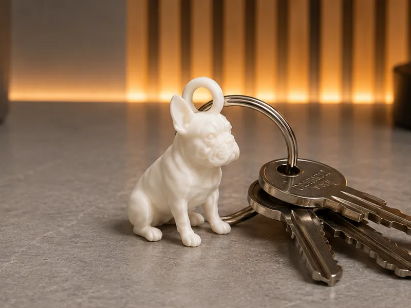 French Bull dog - Keychain - Animal - Dog