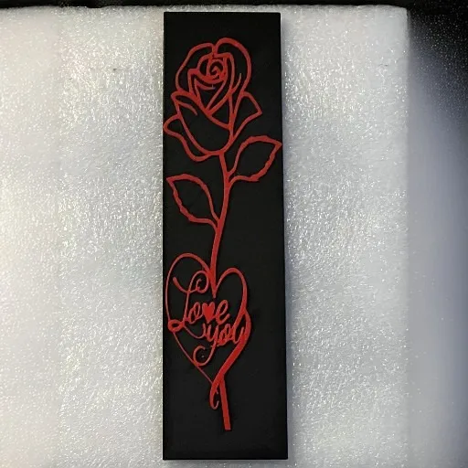 Rose Bookmark for Mothers Day 