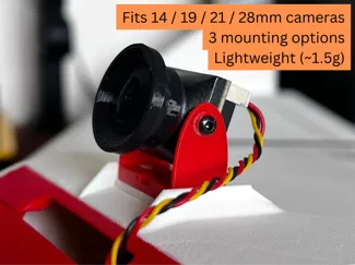 FPV Camera Mount (Multiple Sizes)
