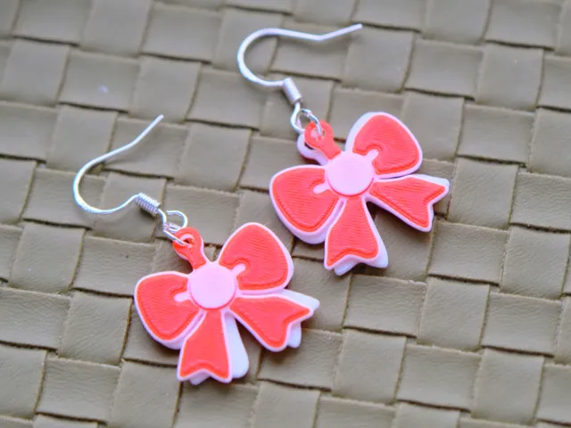 Kawaii Pastel Bow Earrings