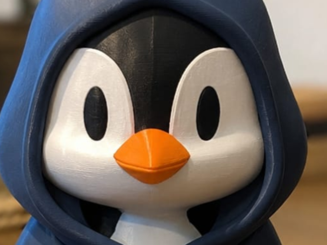 Tux Debian sweat