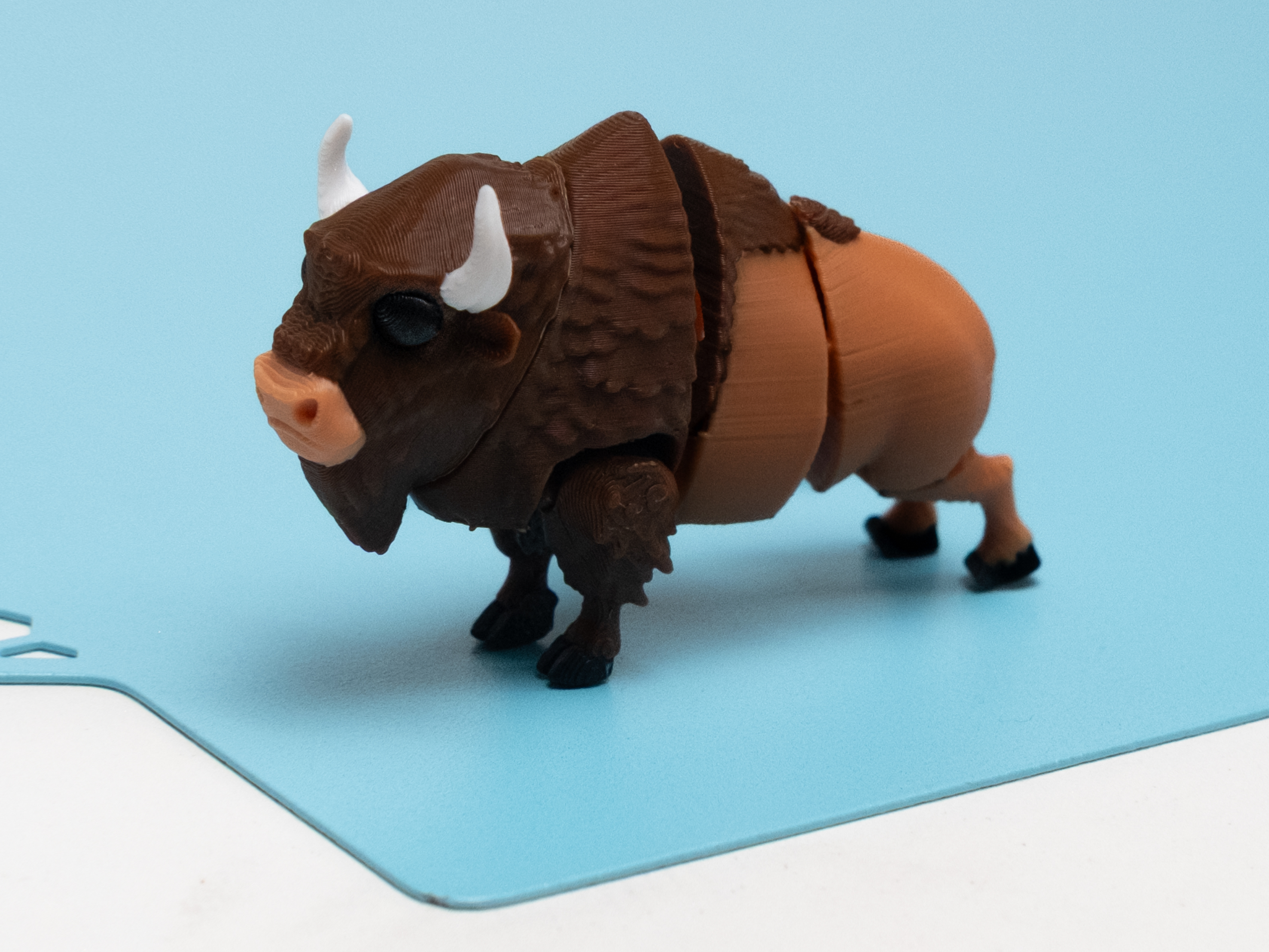 Miniatura 2 do modelo 3D Small Articulated Bison