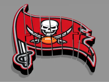 Tampa Bay Buccaneers Flexi Fidget