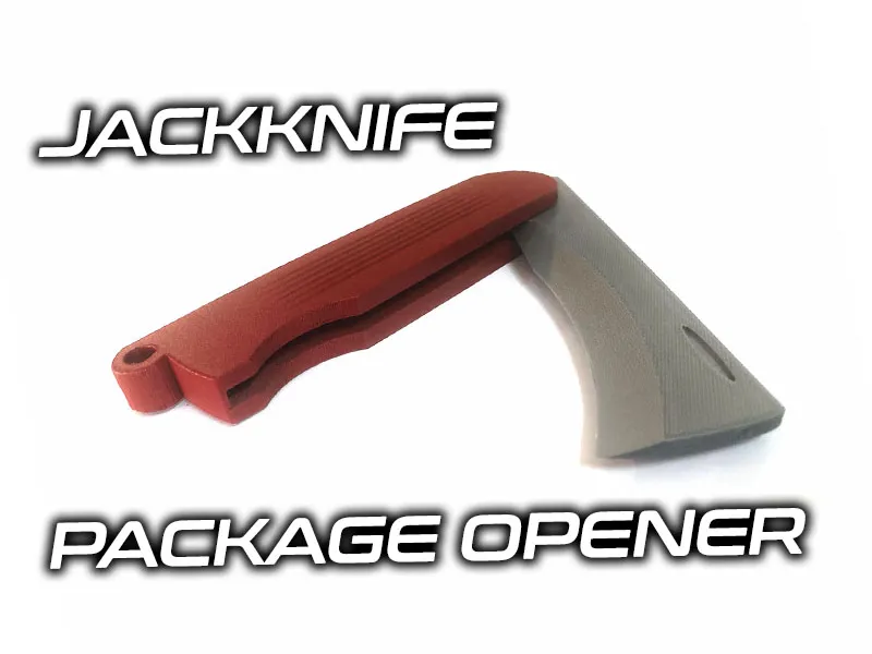 Jackknife package opener