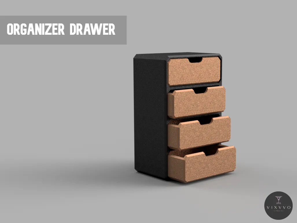 Organizer Drawer - Free 3D Print Model - MakerWorld