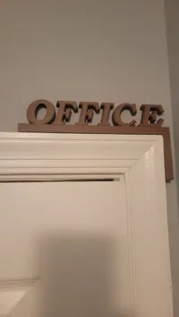 Panneau d'angle pour porte de bureau — photo 3