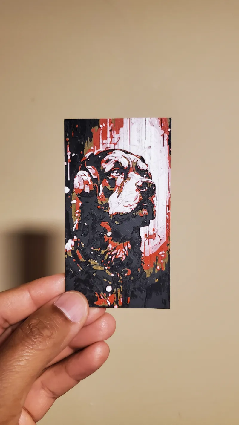 Cyberpunk Rottweiler Hue Forge
