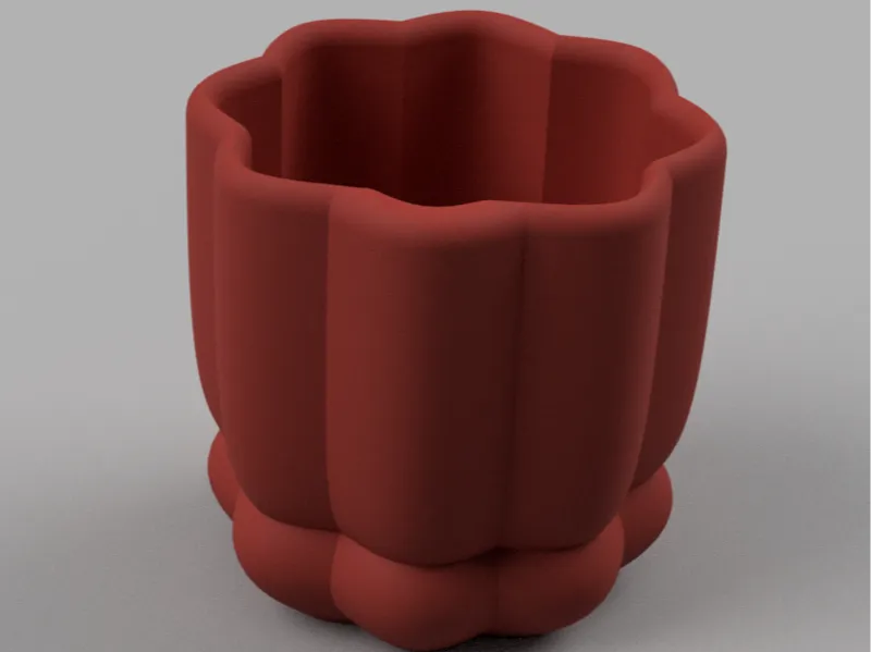 Modern Petal Planter