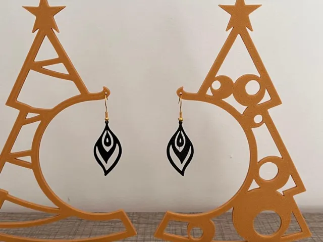 Wave earrings