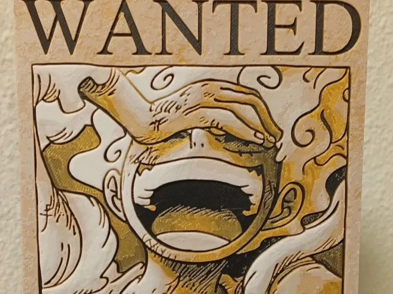 luffy wanted liezo/cuadro