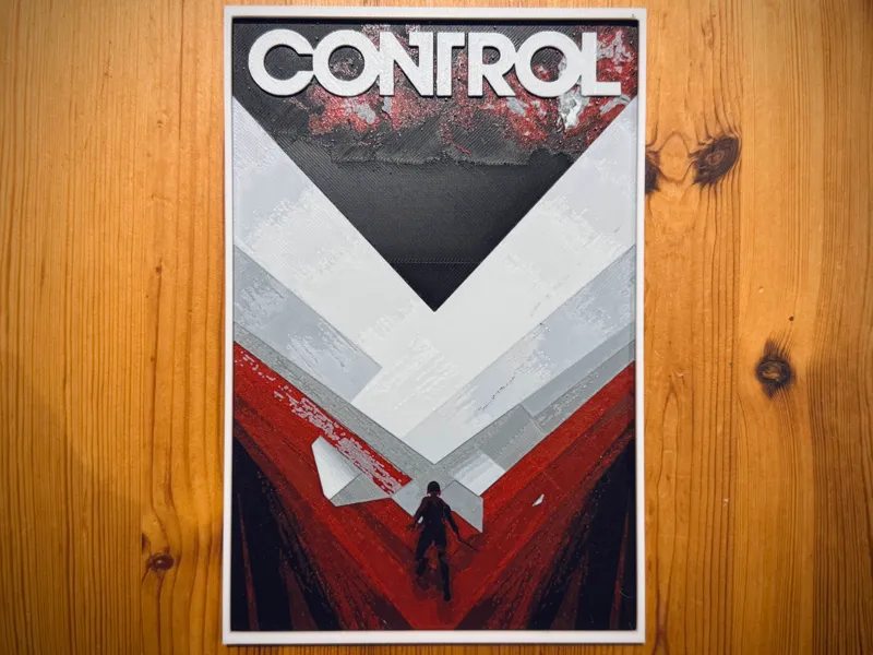 HueForge Art - Control Poster