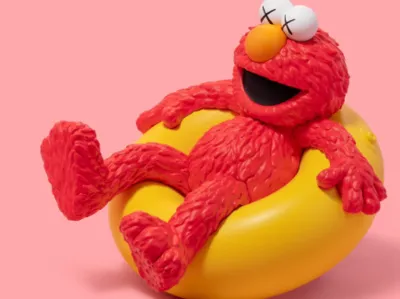 KAWS Elmo is So Chill