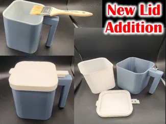 Paint Bucket With Disposable Inner Sleeve