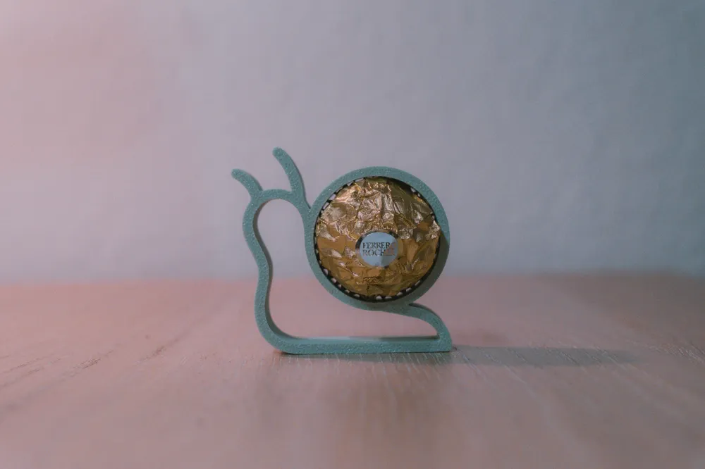 Rocher Snail, Only 22min Print Time, 13g filament - Free 3D Print Model ...