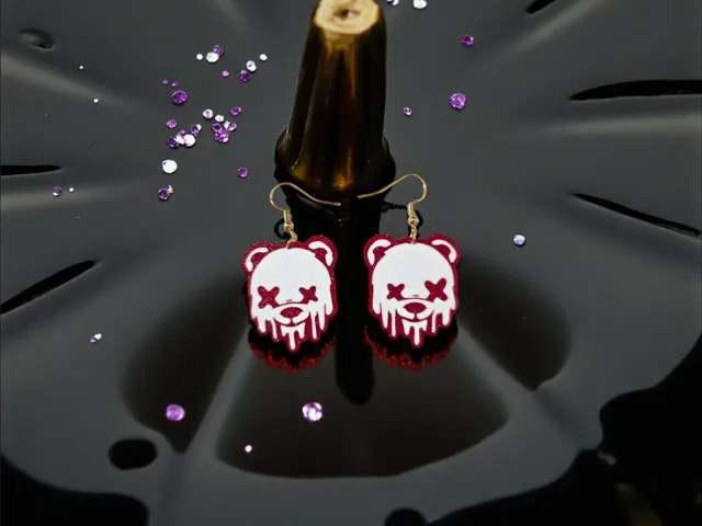 Bad Teddy earrings