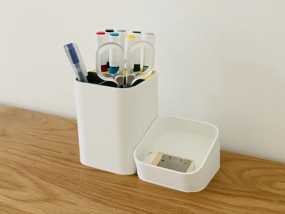 Modular Desktop Storage System / Tilting / Stackable / Freely ...