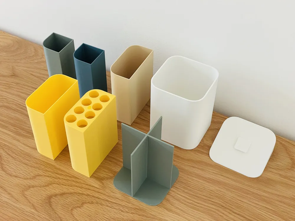 Modular Desktop Storage System / Tilting / Stackable / Freely ...