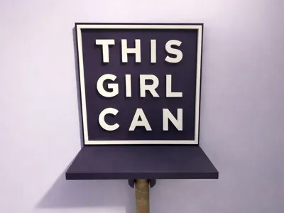 This Girl Can– Bat Display