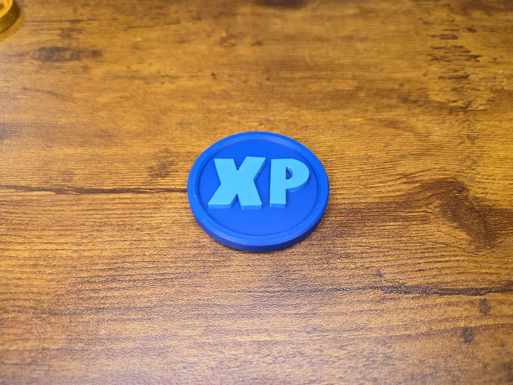 Fortnite XP Coins / Tokens - Free 3D Print Model - MakerWorld