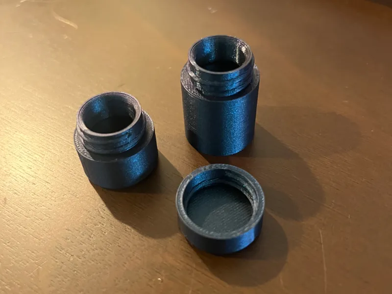 Stackable 25mm container set