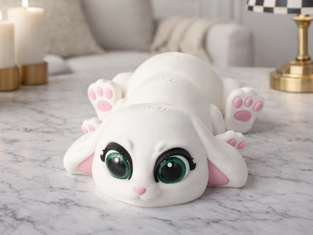 Cute Flexi Bunny Toy - Kawaii Fidget Figure