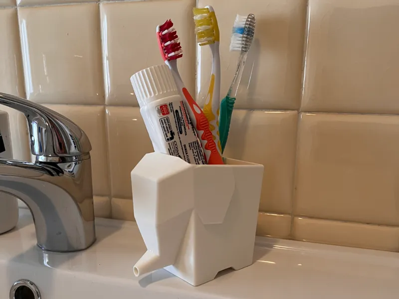 Elephant Toothbrush Holder
