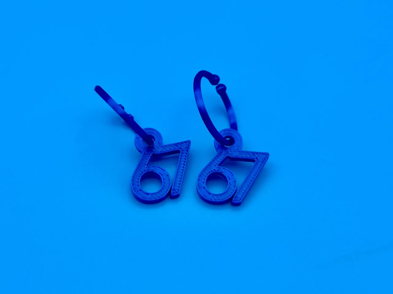 67 Clip-on Earring - quick print! view 3