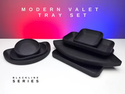 Modern Valet Tray Set