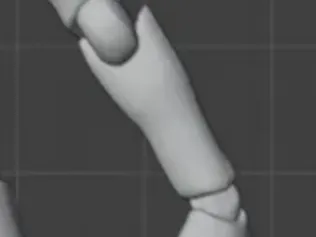 Figma Forearm for Yuji Kitbash
