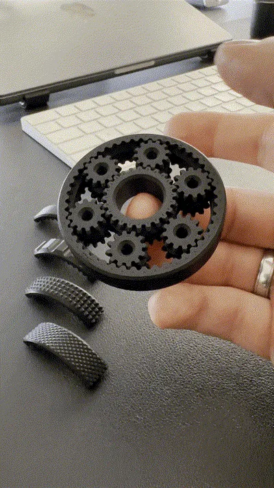 Planetary Gears Finger Fidget Spinner