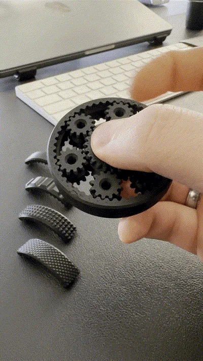 Planetary Gears Finger Fidget Spinner view 2