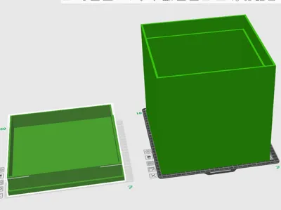 Gigant box with lid