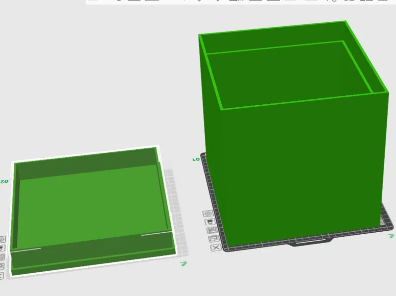 Gigant box with lid
