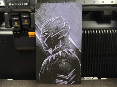 Black Panther HueForge