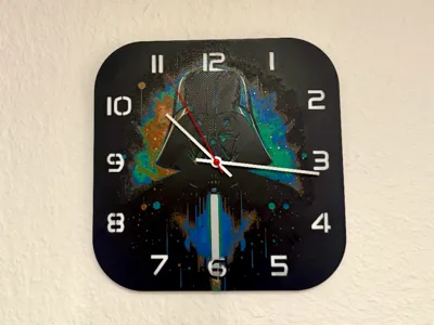 Darth Vader Wall Clock 245mm