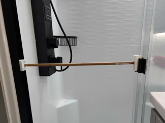 Brinkley shower door lock
