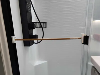 Brinkley shower door lock