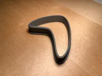 Emporte-pièce boomerang rétro — photo 1