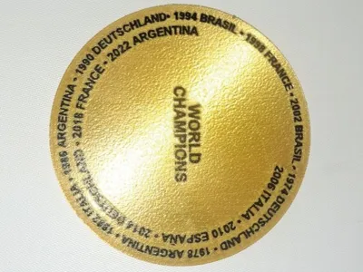 World Cup Plate/Base with Champion Names