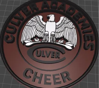 Culver Academies - Cheer Keychain