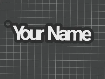 customizable keychain