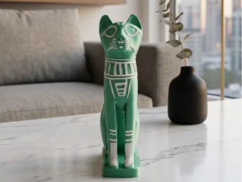 Majestic Ancient Egyptian Bastet Cat