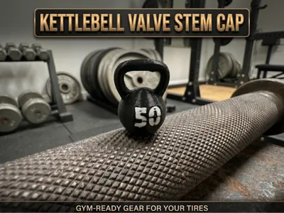 Kettlebell Valve Stem Cap