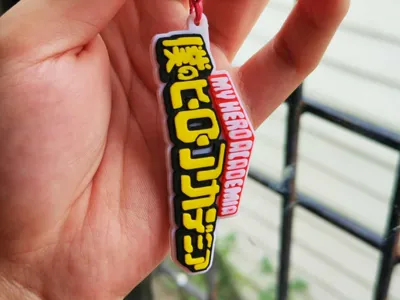 My Hero Academia Anime Keychain