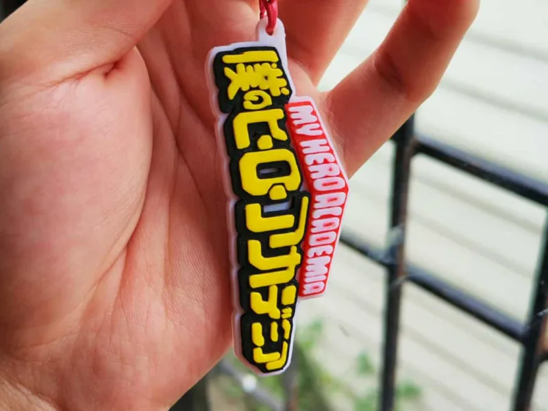 My Hero Academia Anime Keychain