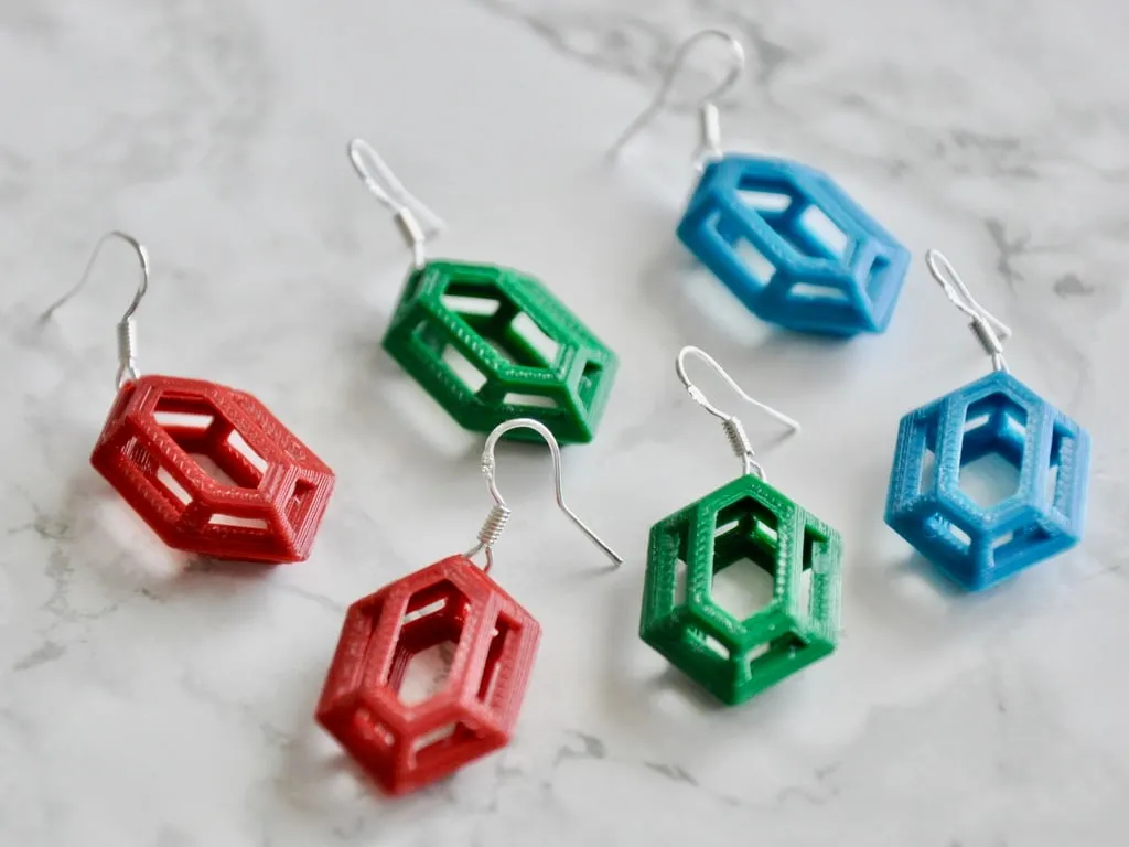 Rupee Earring view 3
