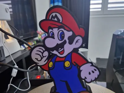 Mario Bros Kids Lamp