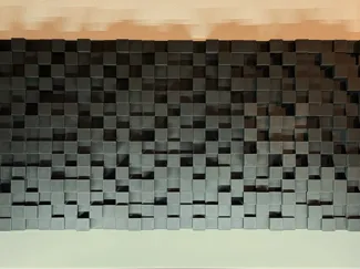 "Cubele" Tile Wall Art / sound absorber